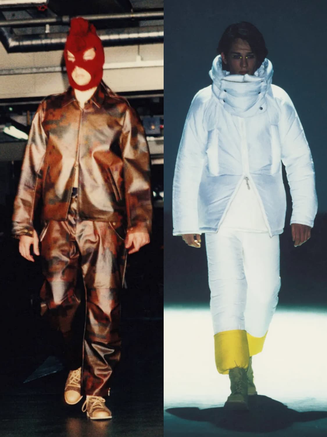 좌:A/W 1997 'Beauty And The Beast' 우:A/W 1999 'Himawari' 출처:Archive.PDF