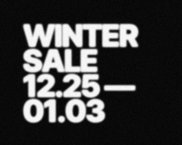 Winter Sale