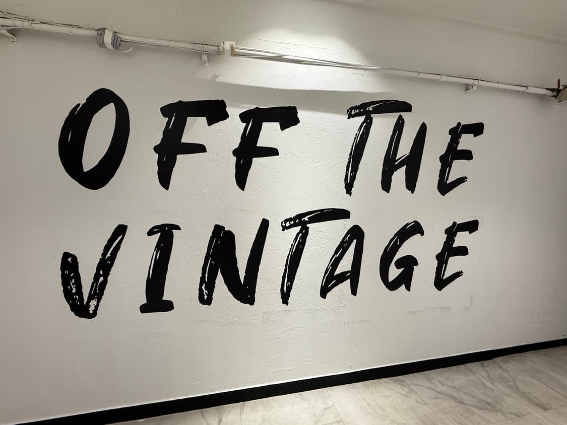 OFF THE VINTAGE 커버 이미지