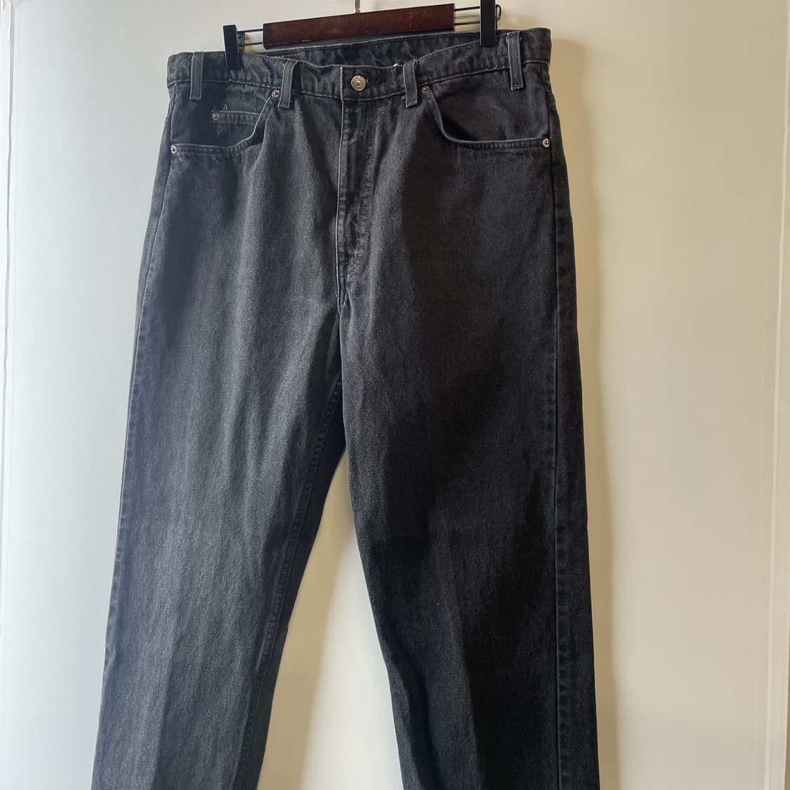 90s 리바이스505 흑청 데님팬츠 상품이미지3