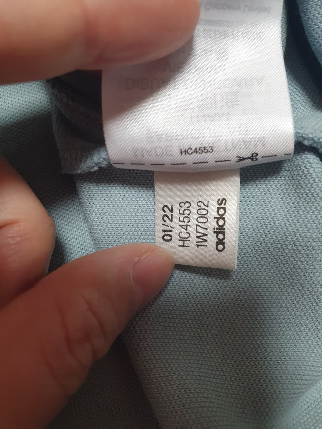 아디다스 베켄바우어 져지 삼선 트랙탑 져지 아이스블루 XL 상품이미지9