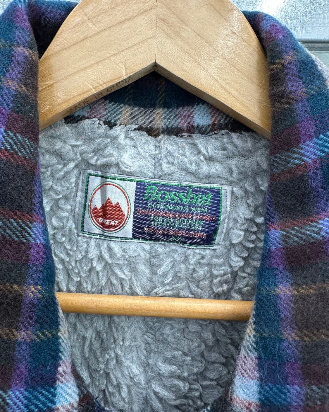 (M)BOSS BAT 체크털점퍼-M1282 상품이미지4