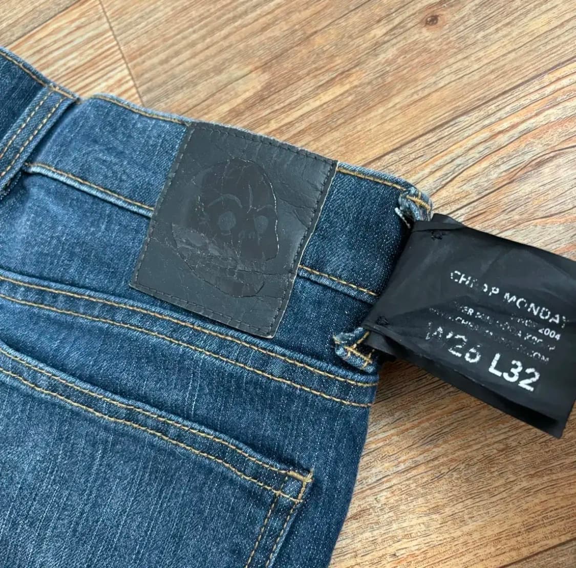 새제품 칩먼데이 26 스키니진 데님 슬림 청바지 상품이미지7