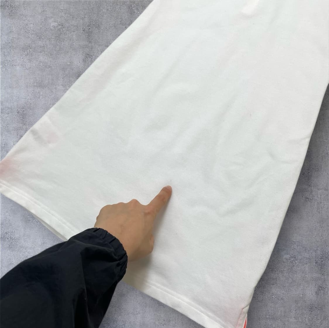 라코스테 Lacoste L!VE 화이트 피케 카라 슬림핏 원피스 XS 상품이미지8