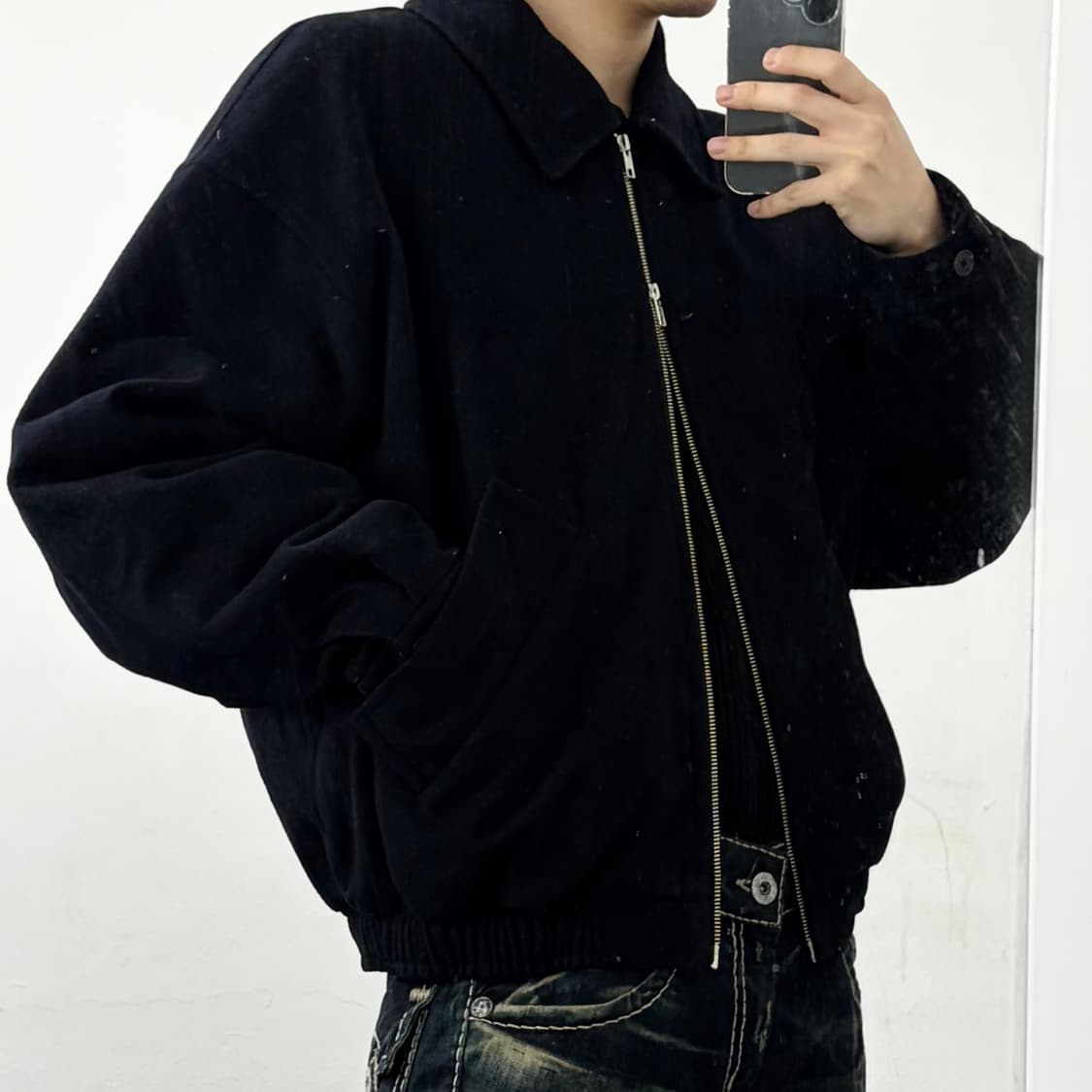 홀리선 투웨이 울 블루종 자켓 상품이미지3