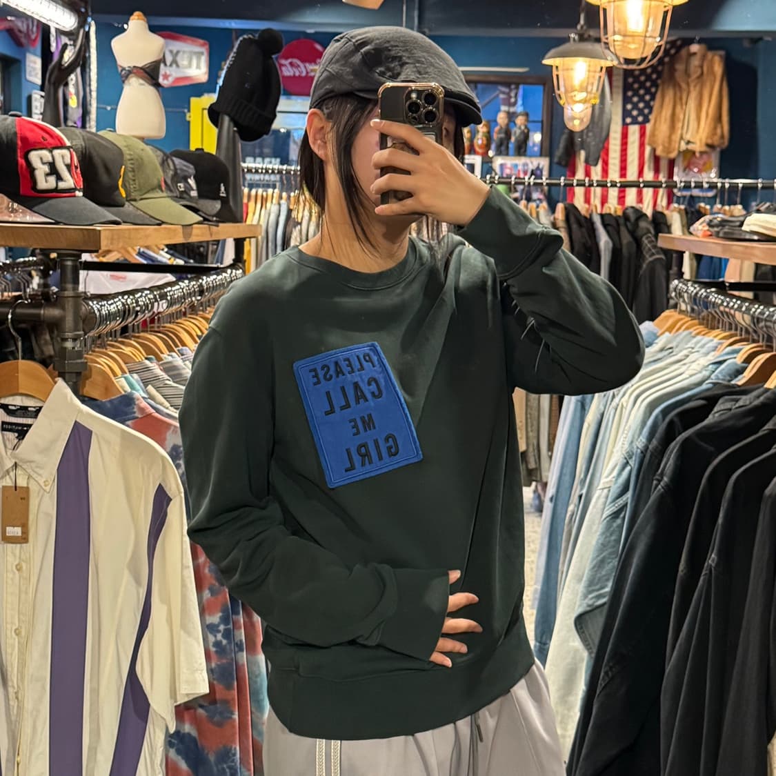 ACNE STUDIOS 아크네 스튜디오 콜미걸 맨투맨 상품이미지2