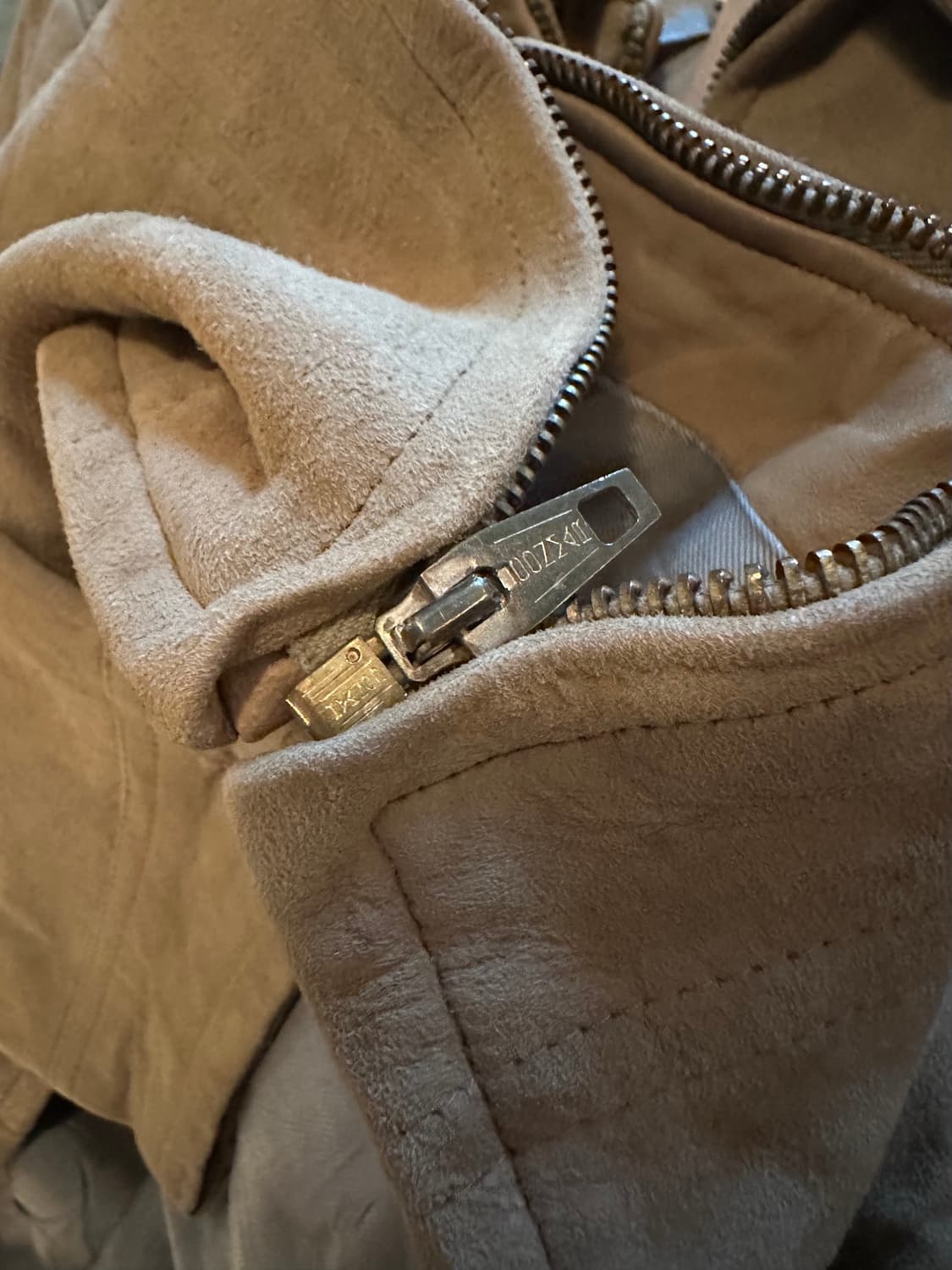 50s USA Dear Skin Suede Leather Jacket 상품이미지6