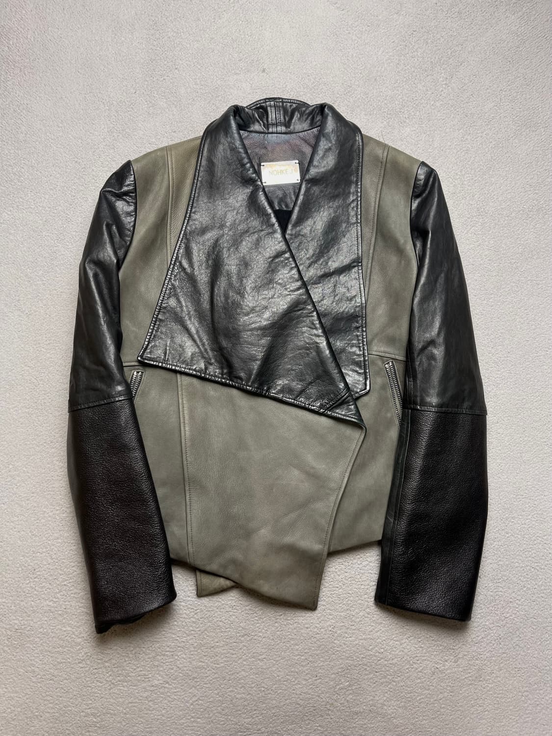 [36] NOHKE J 양가죽자켓 -라이더자켓 상품이미지1