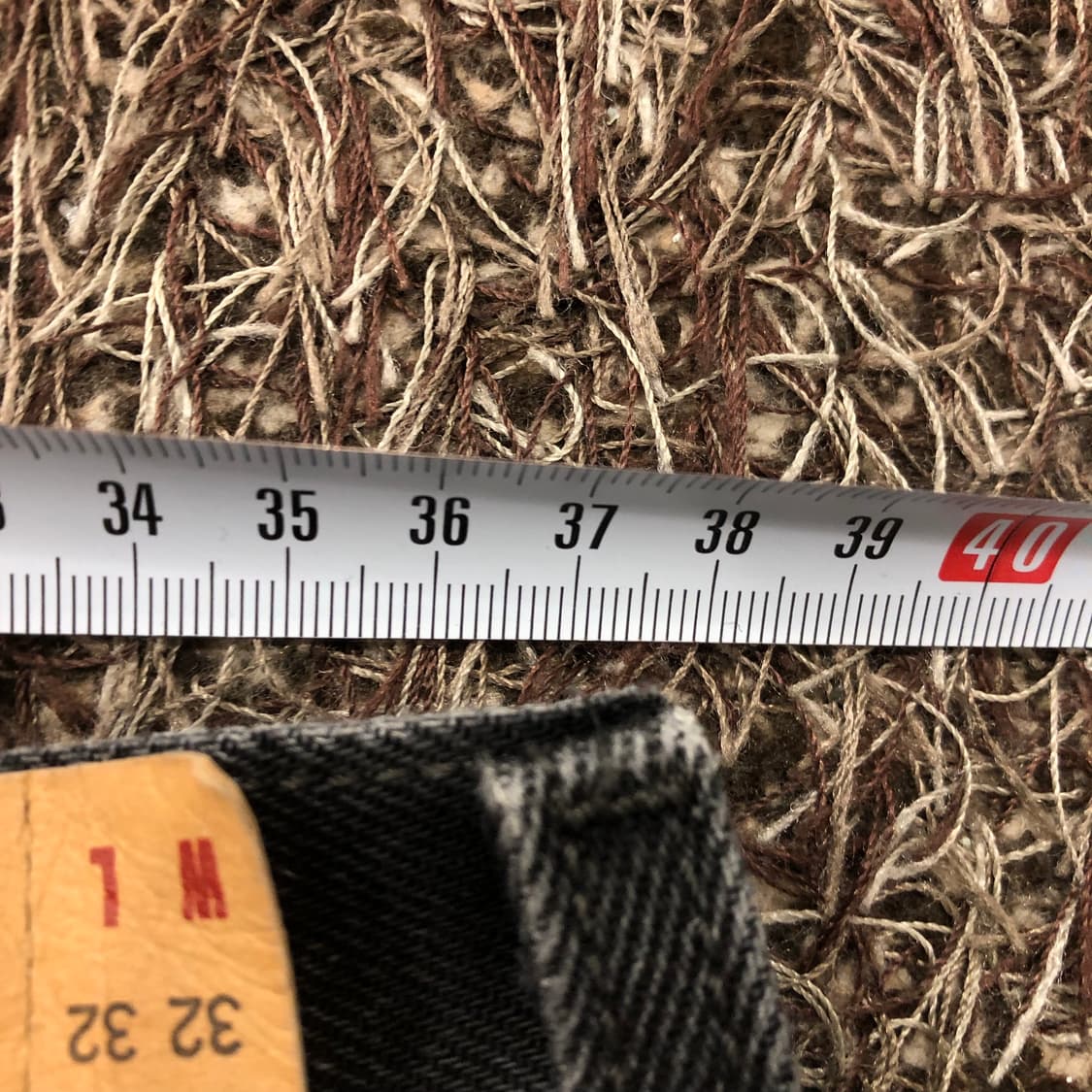 32 리바이스 501 블랙 워싱 흑청 데님 팬츠 상품이미지9