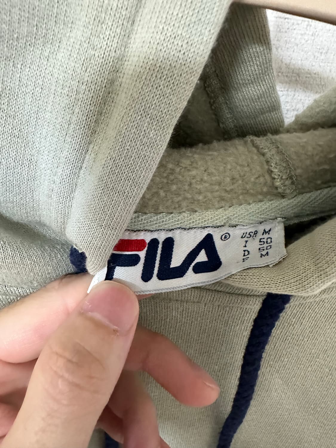 90s 빈티지 flia 필라 후드 m 상품이미지3