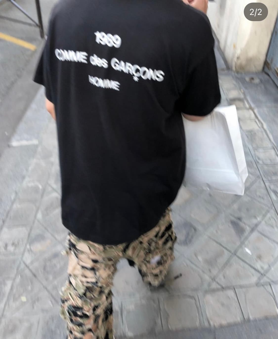 [OS] 1989 꼼데가르송 옴므 아카이브 Polo 상품이미지1