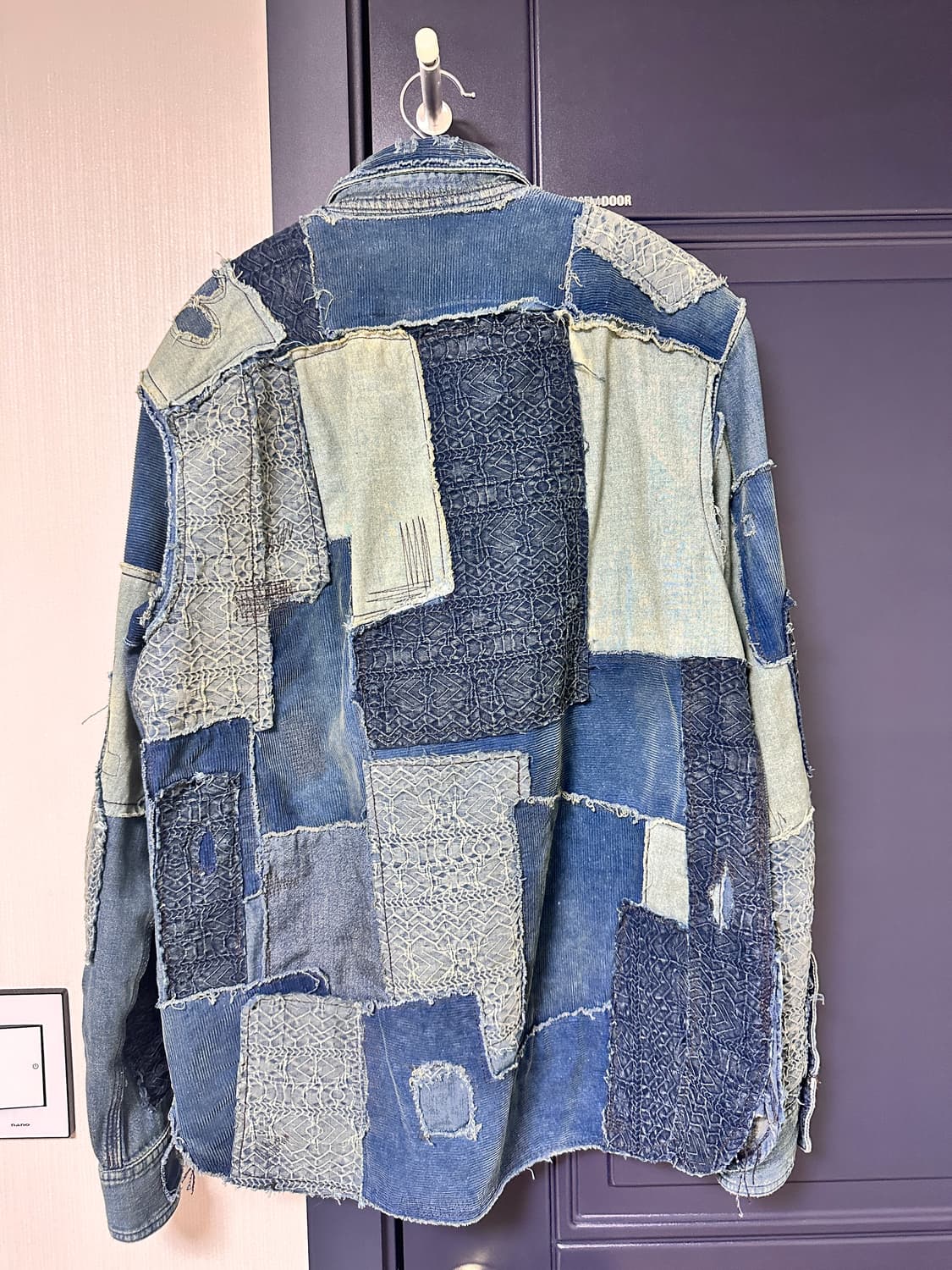 RRL 인디고 패치워크 워크셔츠 M 상품이미지3