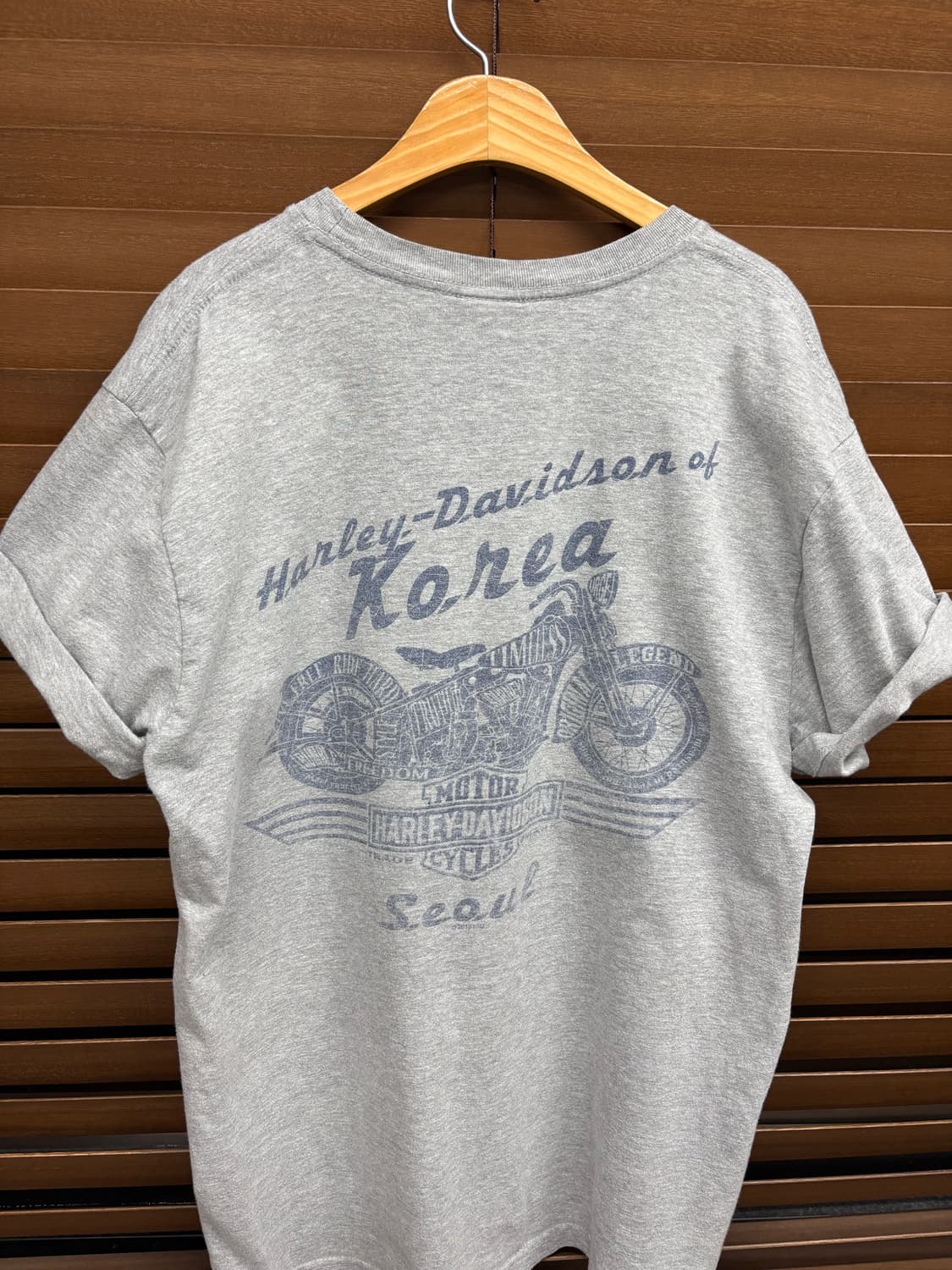 할리데이비슨 모터사이클 서울 한정판 반팔티 상품이미지5