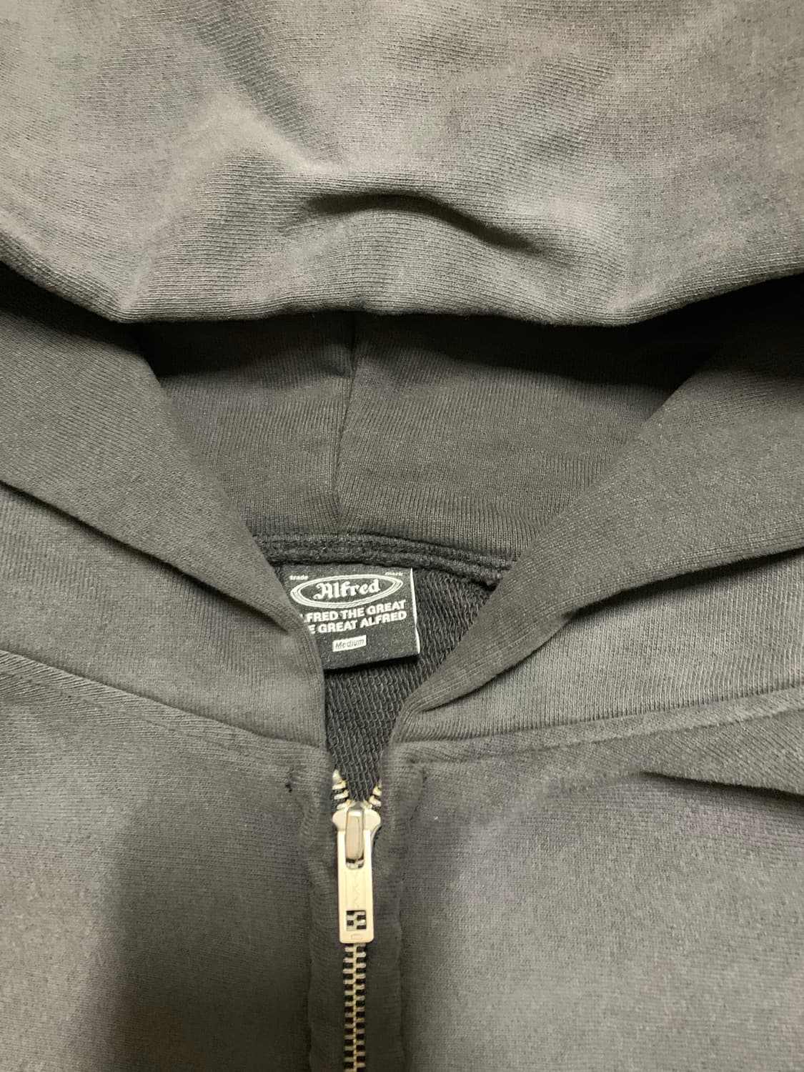 헤리티지플로스 알프레드 플레임 후드집업 블랙 m 상품이미지2