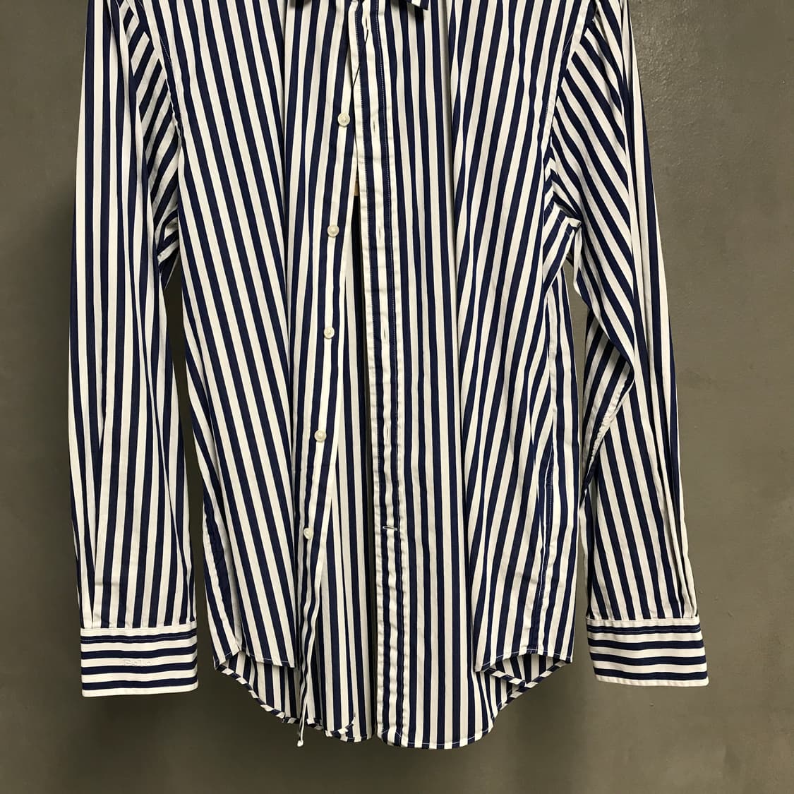 폴로 랄프로렌 스트라이프 셔츠 블루 2 상품이미지3