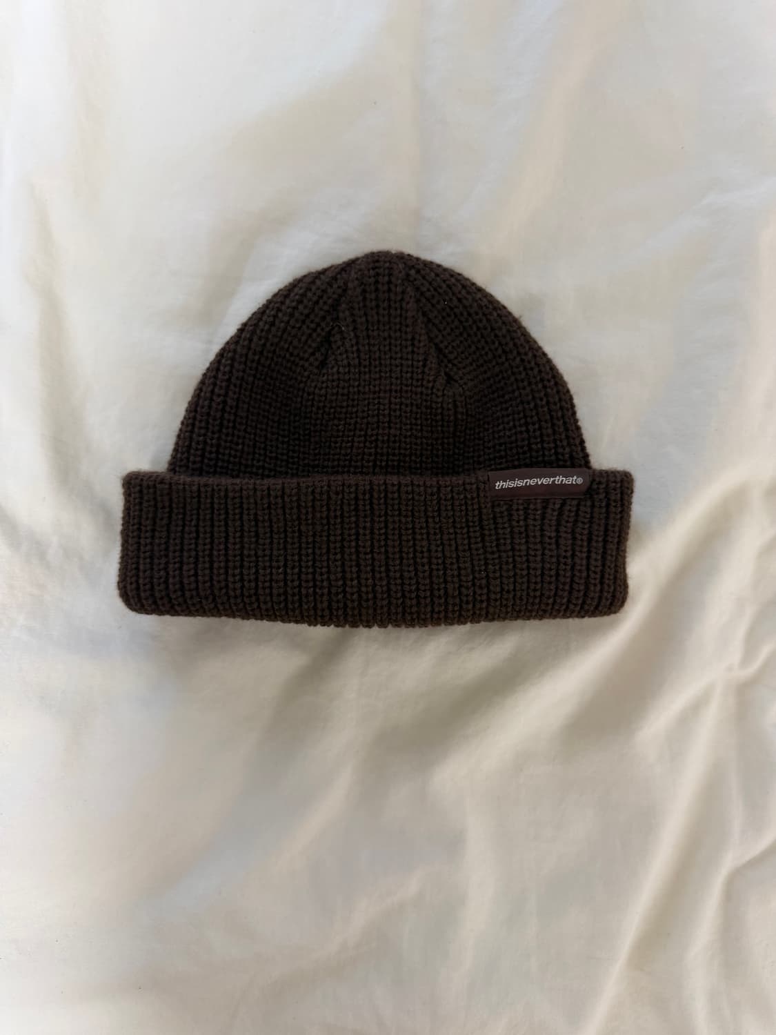 Thisisneverthat 디네댓 브라운 숏 비니 상품이미지1