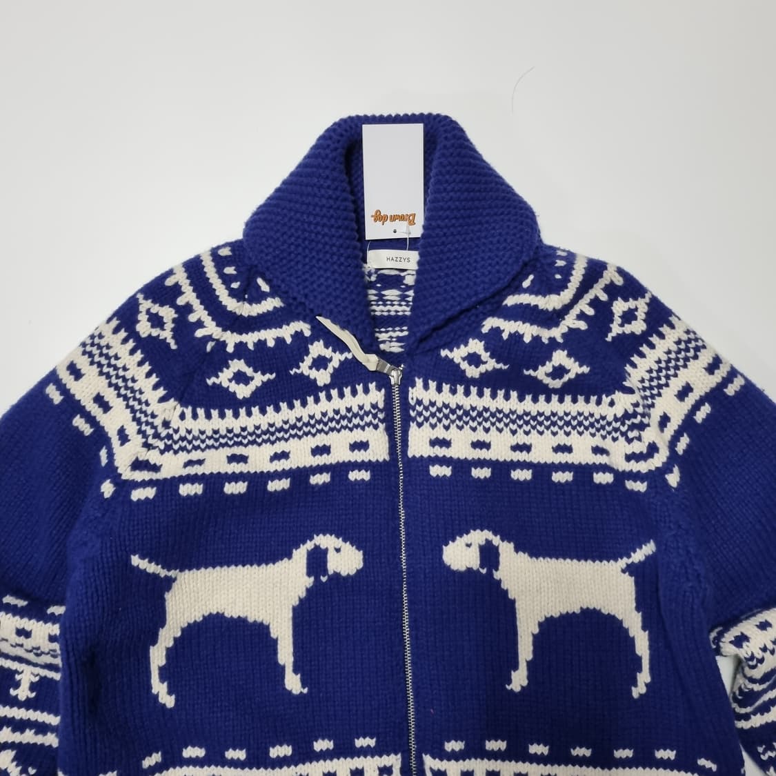 23fw 헤지스 자카트 코위찬 울 가디건 상품이미지4