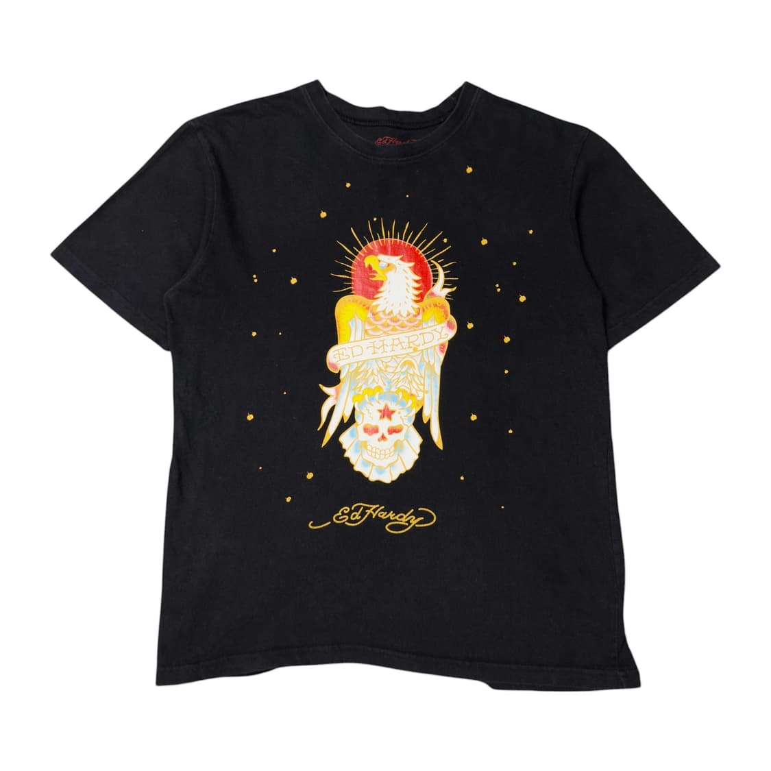 (F) 에드 하디 이글 스컬 티셔츠 블랙 상품이미지1