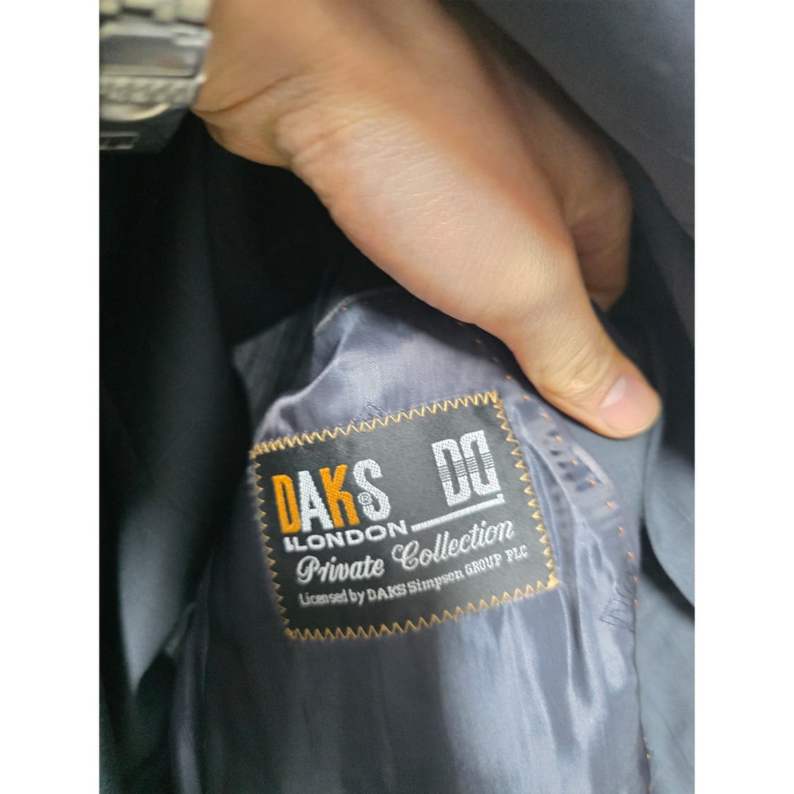 닥스 정장 블레이저 자켓 네이비 100 상품이미지2