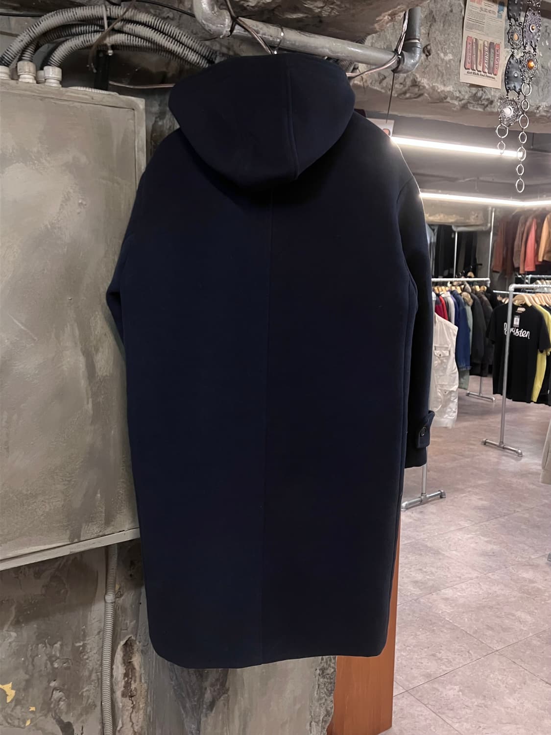 파르티멘토 떡볶이 후드 코트 네이비 S  #csz3528 상품이미지2