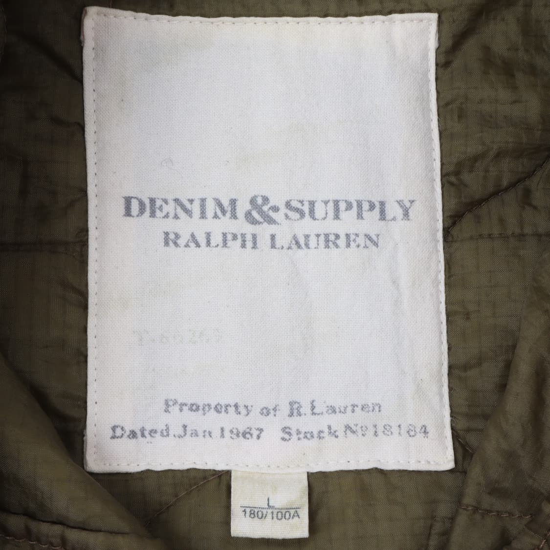 데님앤서플라이 플래그 퀄팅 베스트 상품이미지8