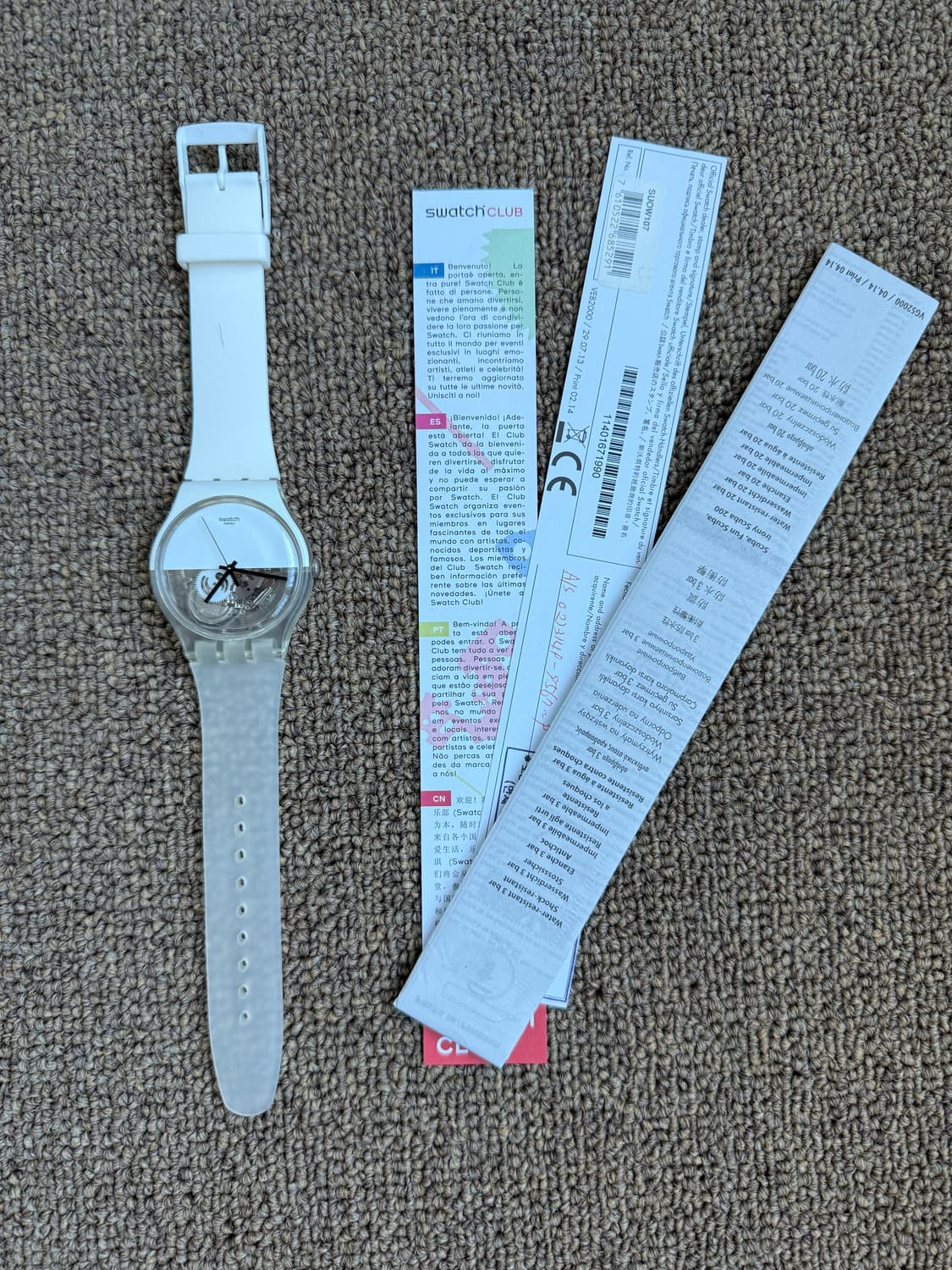 Swatch 스와치 스켈레톤 시계 상품이미지5