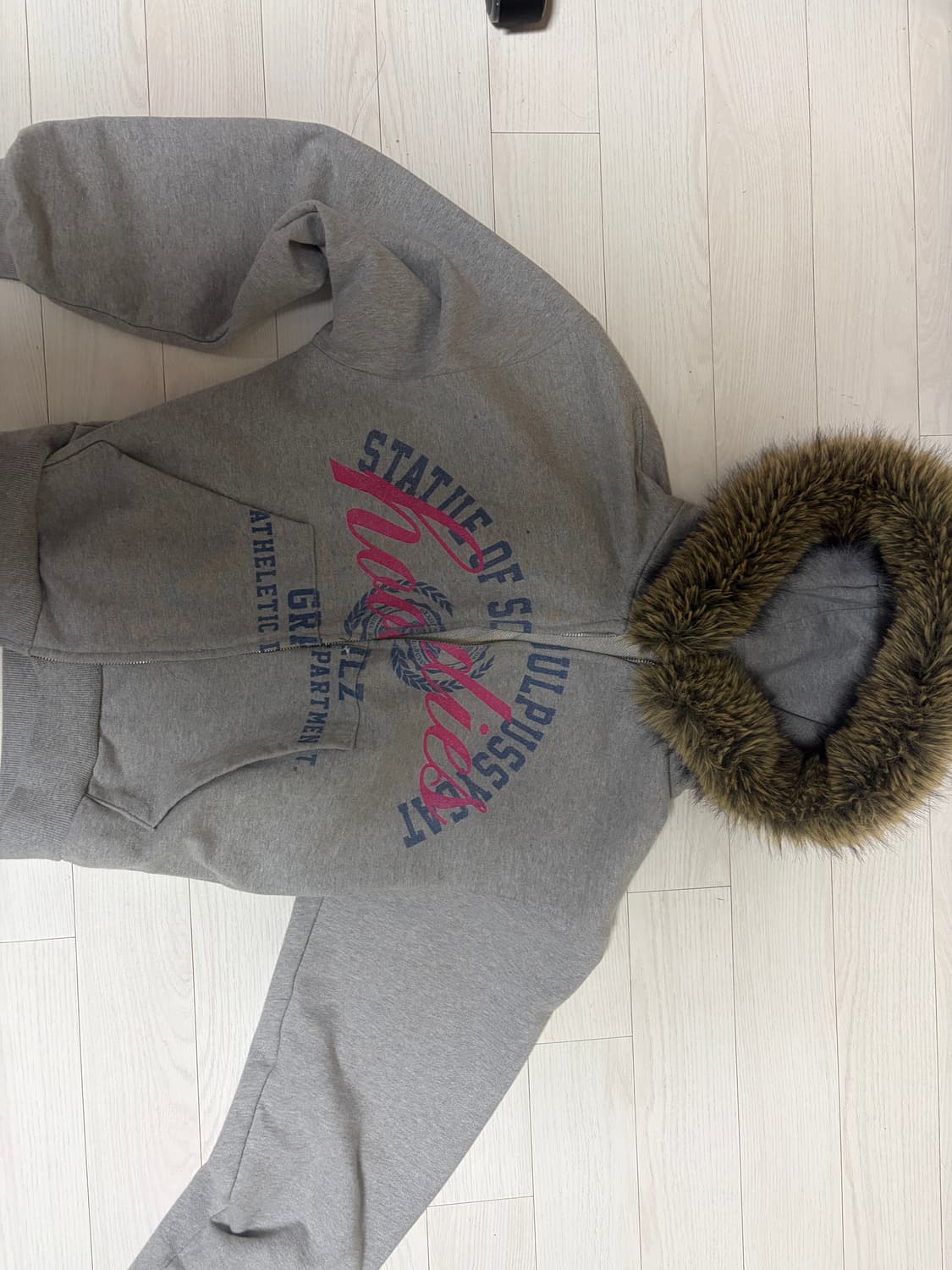 그레일즈 퍼 후드집업 상품이미지4