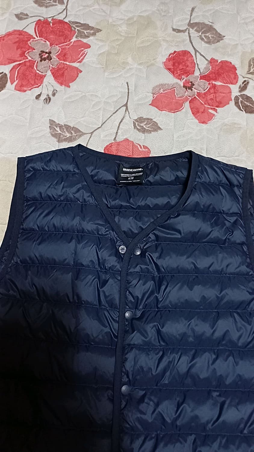 그루브라임 구스경량조끼 L 가슴53 기장67 상품이미지4