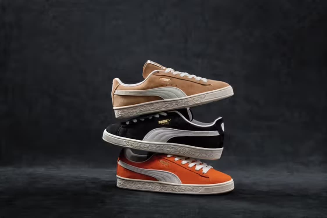 푸마 오리지널 스웨이드 클래식 XXI 블랙 스니커즈 상품이미지4