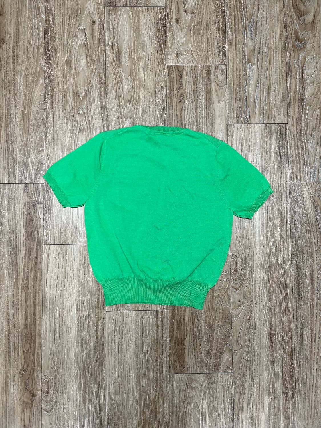 (새상품) 제네럴 아이디어 반팔 니트 S 상품이미지5