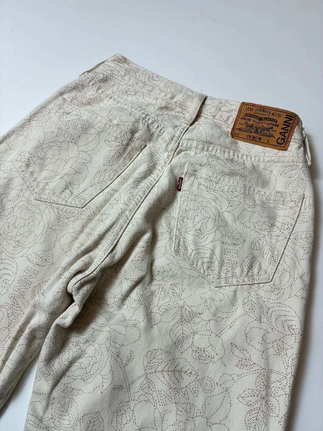 리바이스 x 가니 루즈 스트레이트 패턴 데님 팬츠 PN8524 상품이미지5