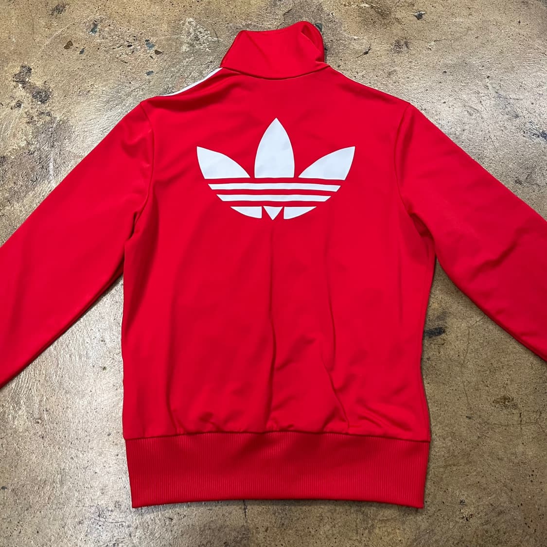 [정품/90] 아디다스 삼선 트랙탑 레드 져지 b8 상품이미지4