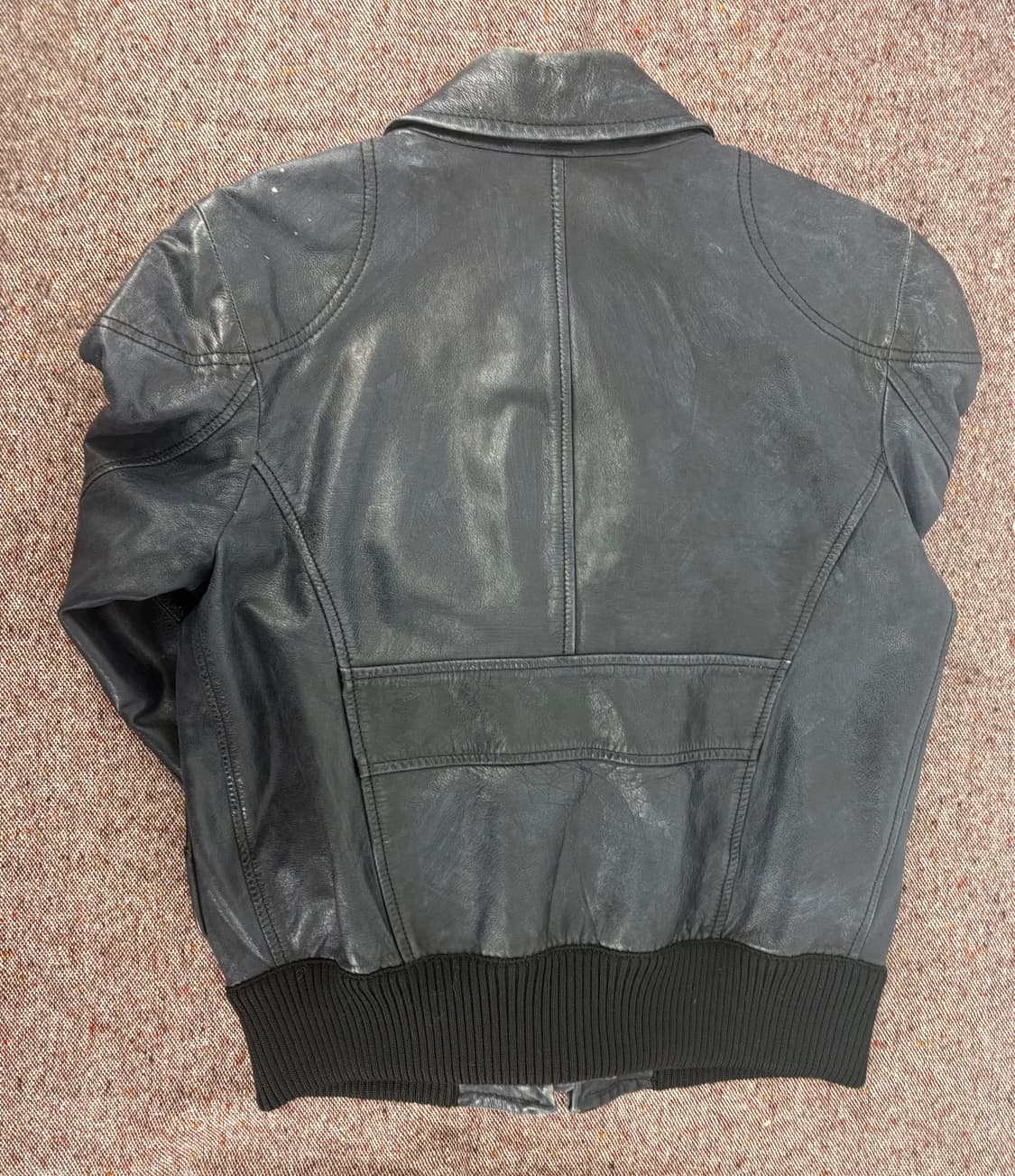 EMPORIO ARMANI 베라펠레 레더 자켓 a231 상품이미지4