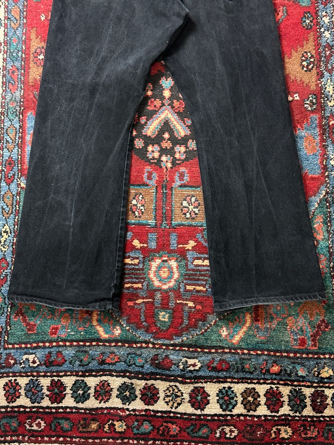 00's 리바이스 517 블랙 부츠컷 플레어진 상품이미지8