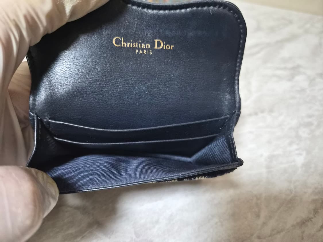 디올 오블리크 새들 카드지갑   상품이미지8