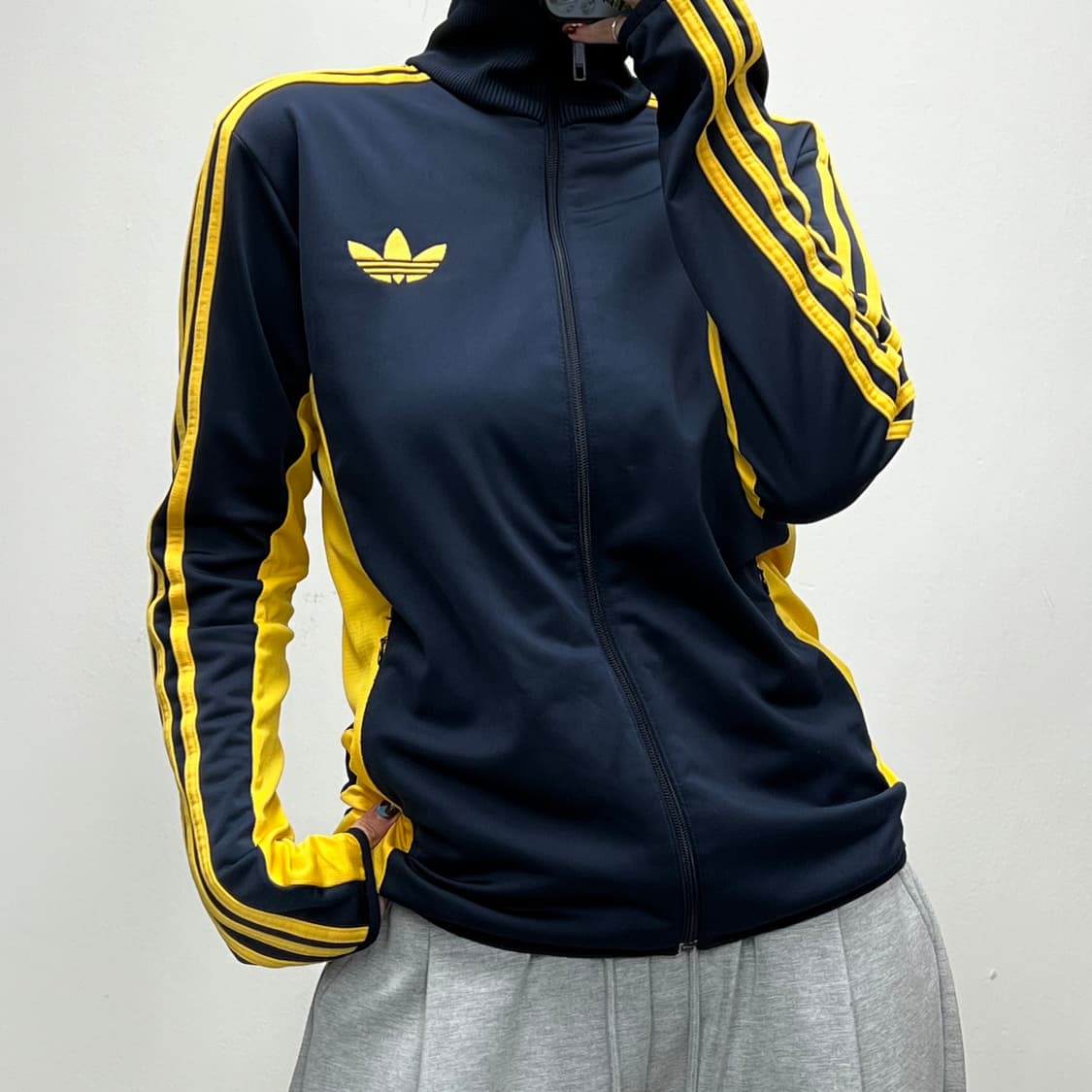 아디다스 트랙탑 져지 남노 네이비 100 [041104 상품이미지2