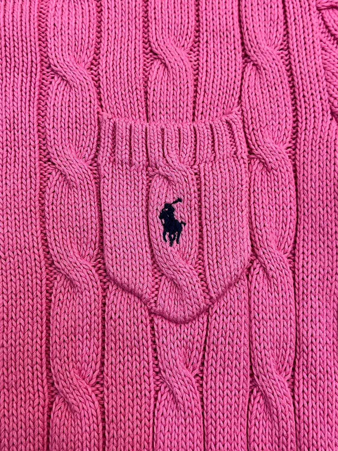 폴로 랄프로렌 반팔 포켓 니트 핑크 S #csz3039  상품이미지4