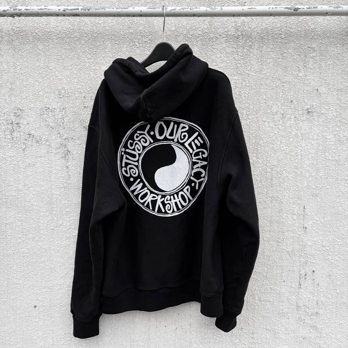 L)스투시 X 아워레가시 피그먼트 후드티 상품이미지3