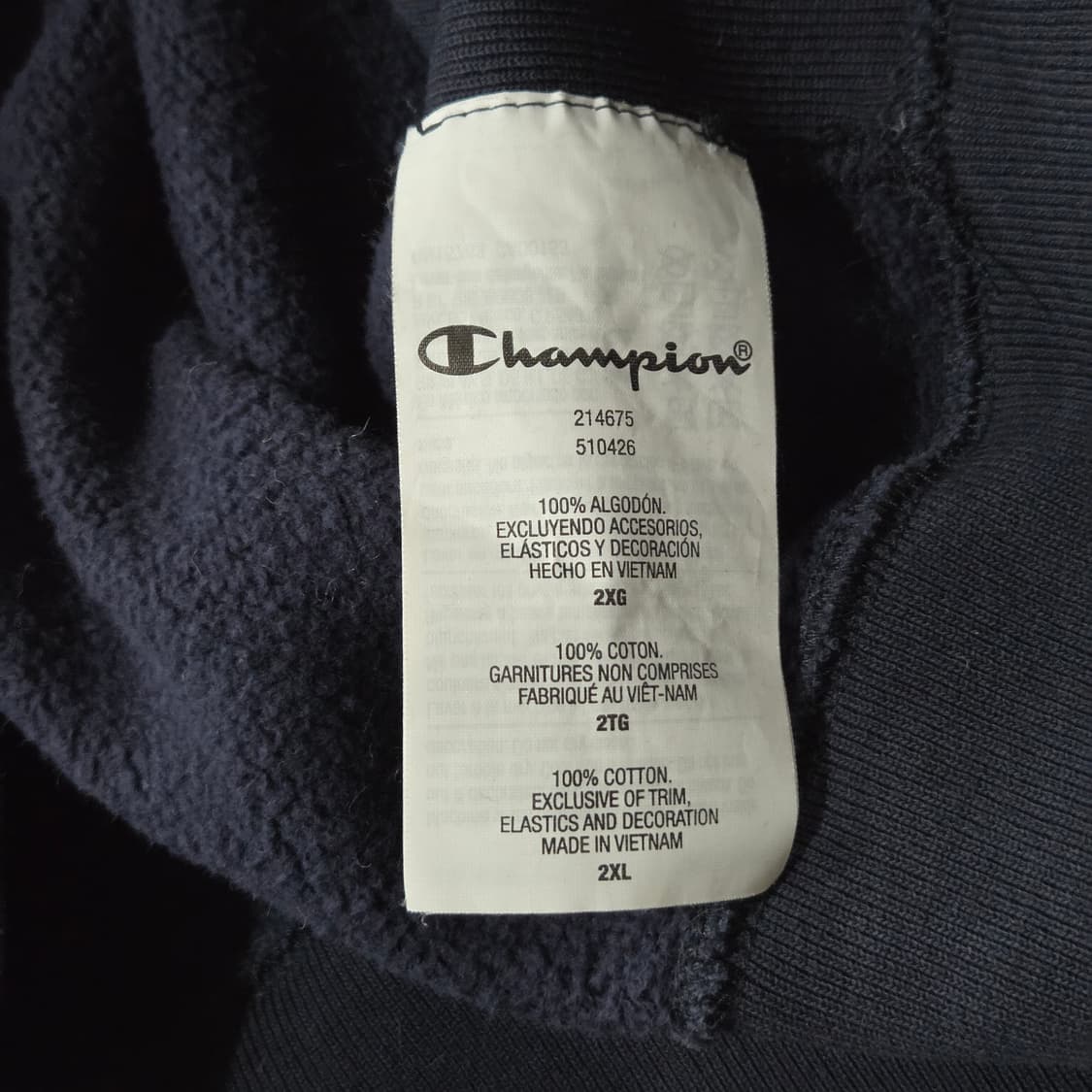 챔피온 레드택 리버스위브 기모 후드티 2XL 상품이미지6