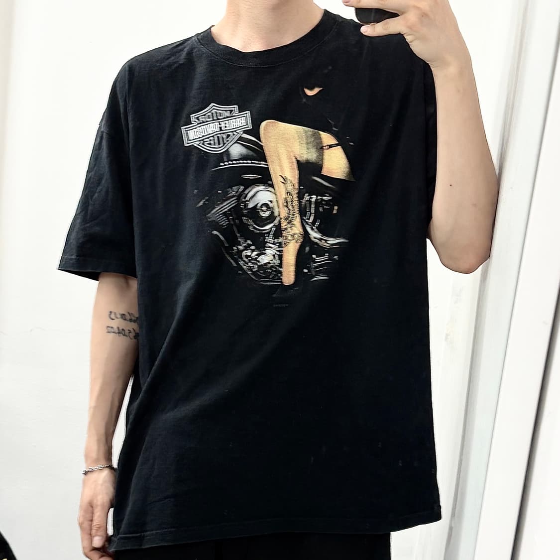 할리데이비슨 선버리 오하이오 반팔 티셔츠 상품이미지2