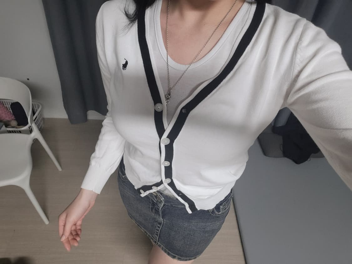 폴로 가디건 상품이미지1