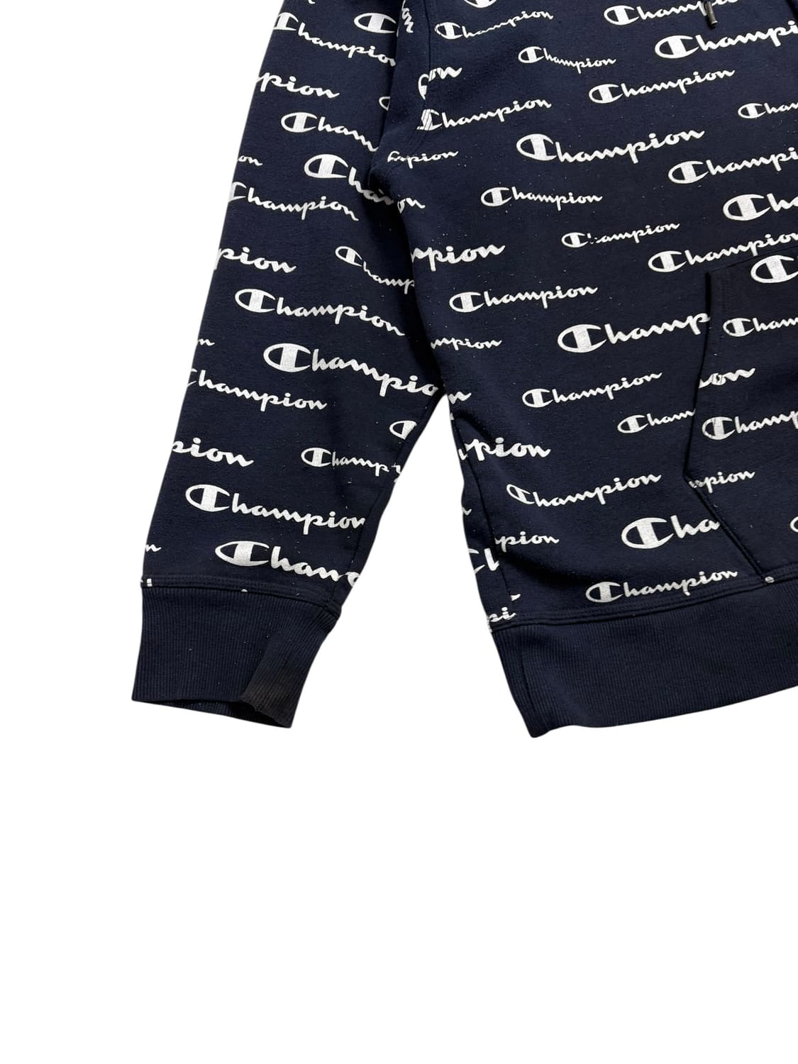 챔피온 리버스위브 후드티 네이비 상품이미지4