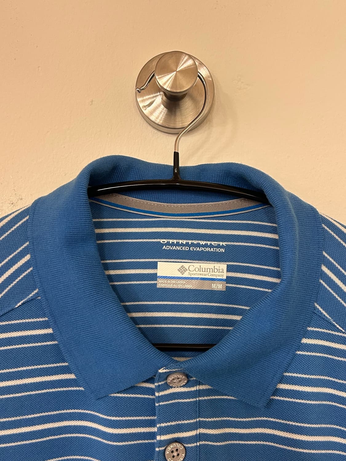 컬럼비아 남성 스트라이프 폴로티 M 상품이미지2