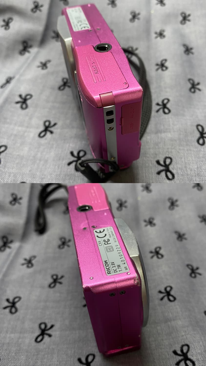 레어✨작례👌-Ricoh cx4 핑크디카 🎀 상품이미지4