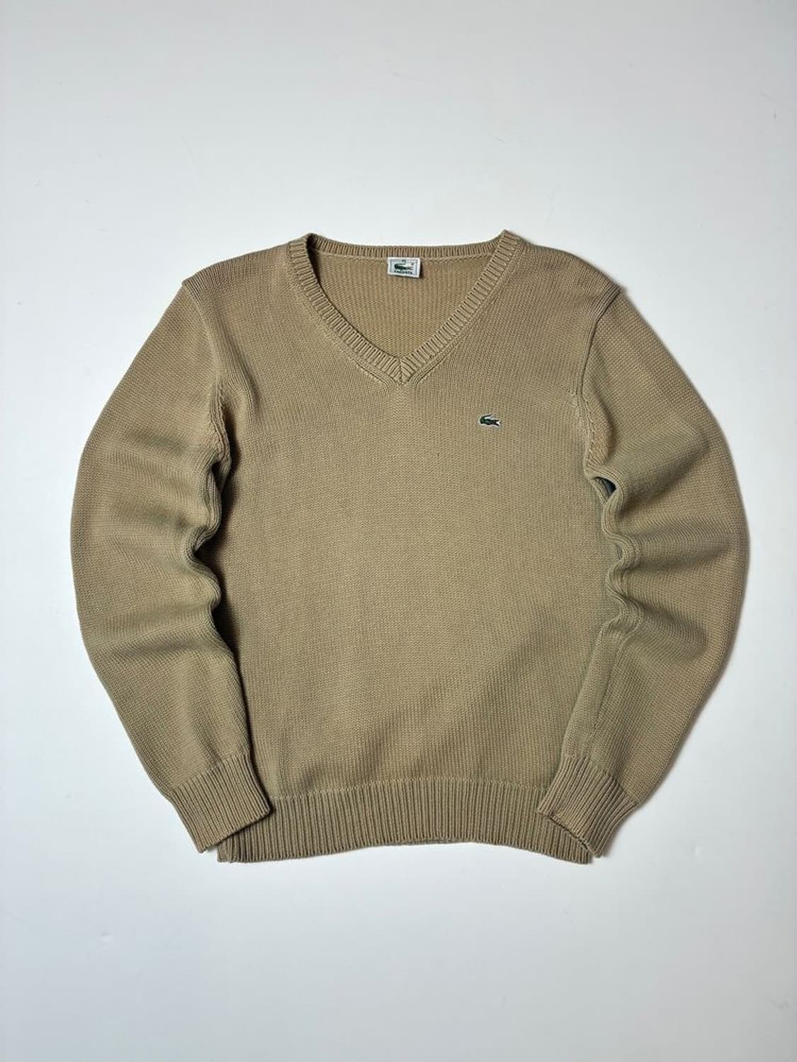 라코스테 00's 헤비코튼 브이넥 니트 PN9182 상품이미지1