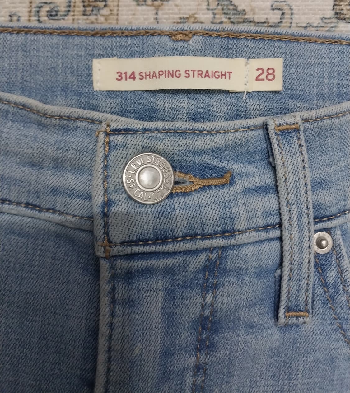 리바이스 314 부츠컷 청바지 연청 (27-28) 상품이미지2