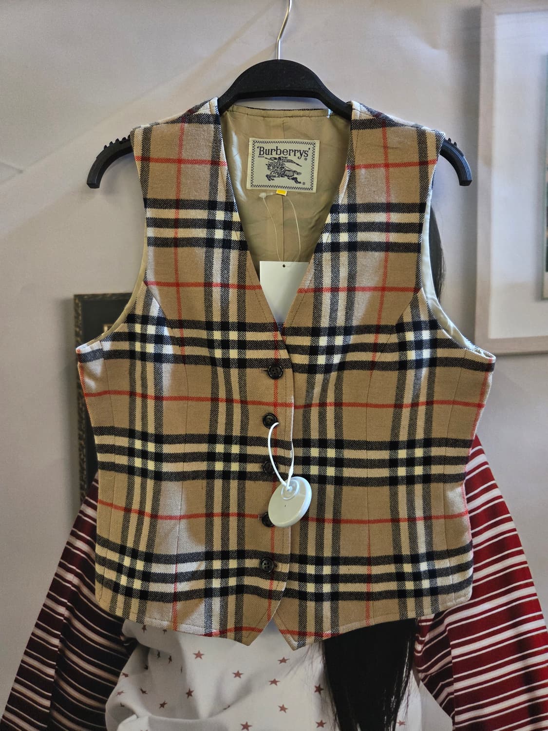 BURBERRY 버버리 노바체크 베스트 조끼 상품이미지2