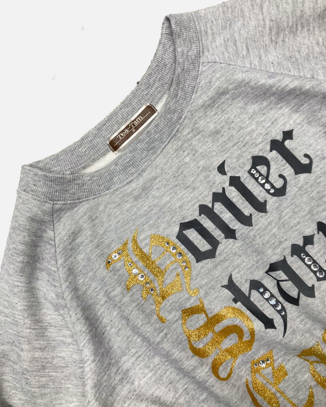 cubic lettering grey t-shirt 상품이미지3