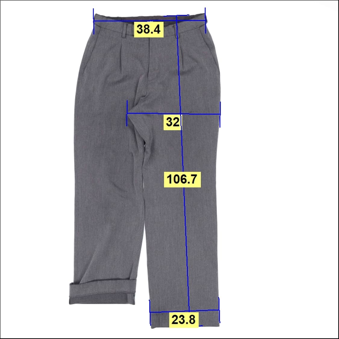 30 무신사스탠다드 슬랙스 바지 0326J 상품이미지5