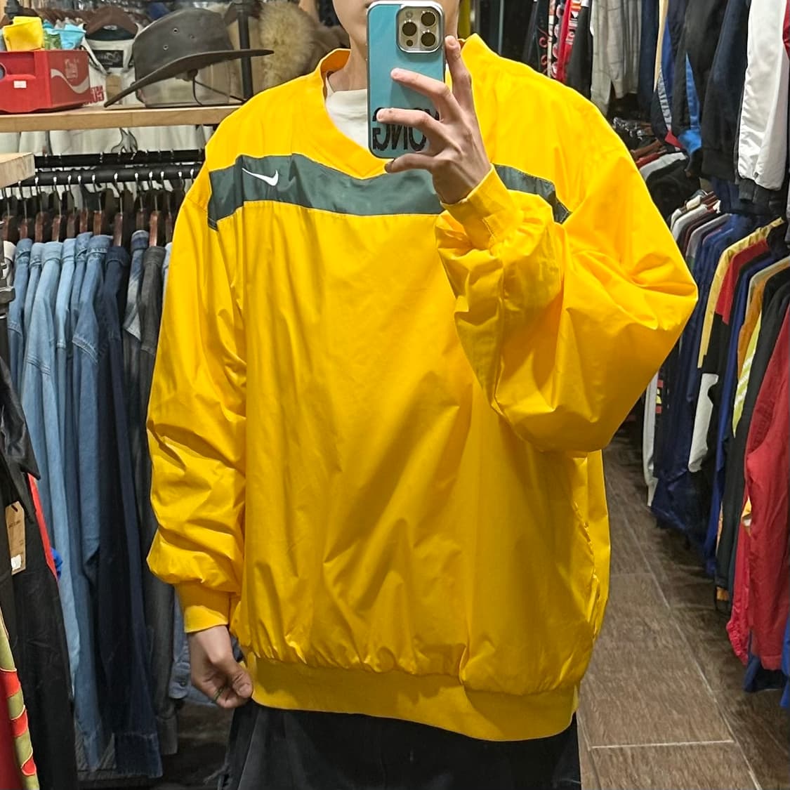 [HI] 나이키 올드스쿨 웜업 옐로우 상품이미지3